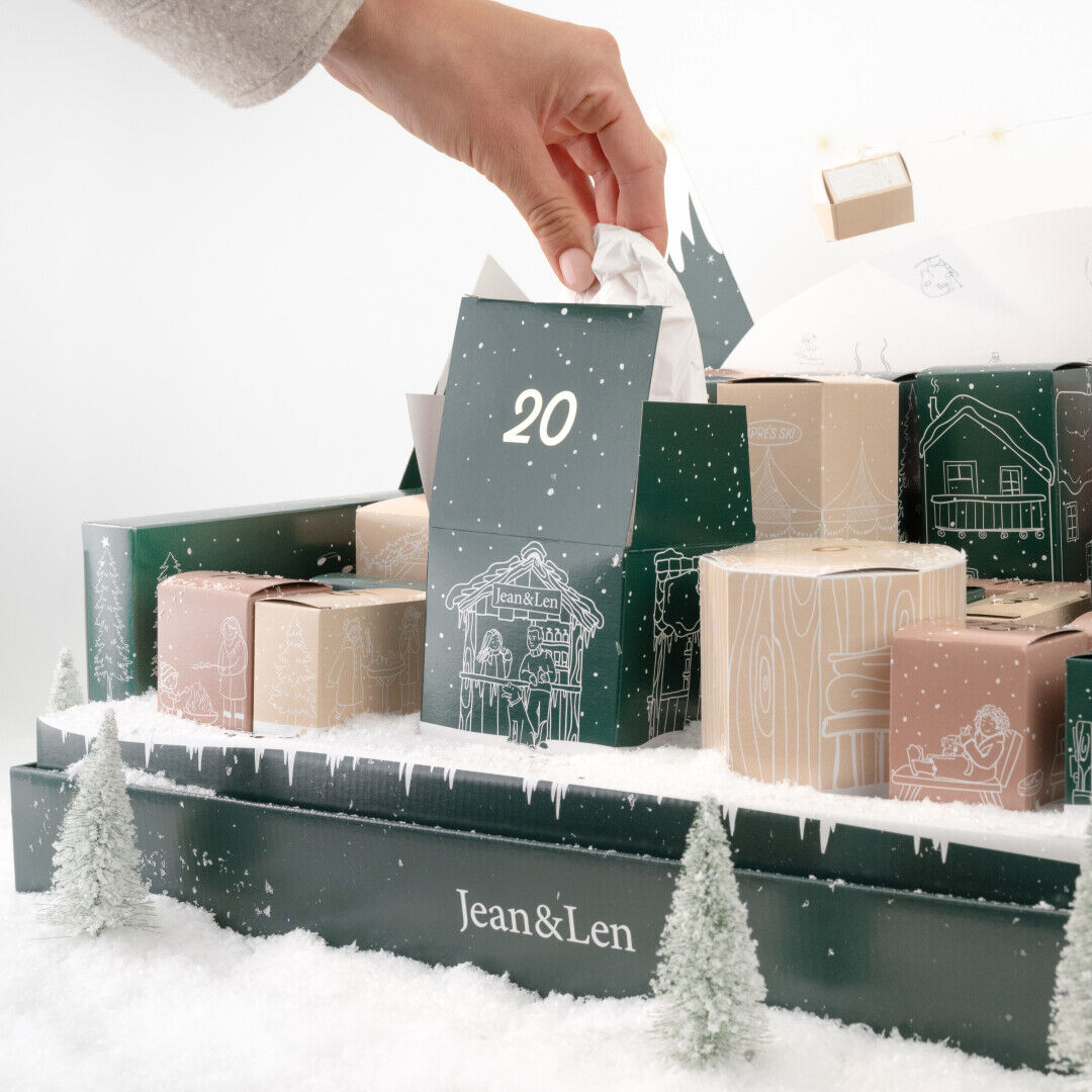 Jean&Len Adventskalender 2026 Set Beauty 24 Überraschungen