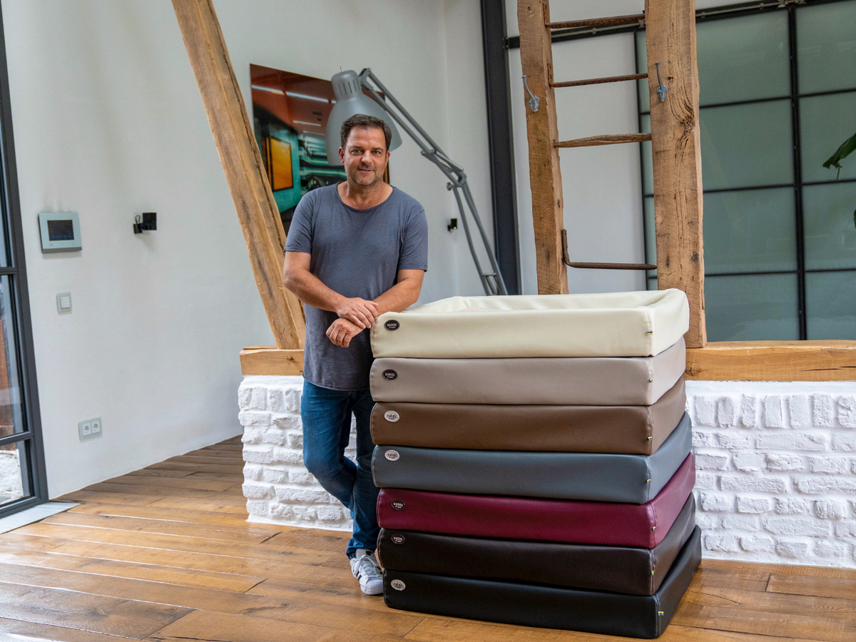 SABRO KUDDE Hundebett Kunstleder