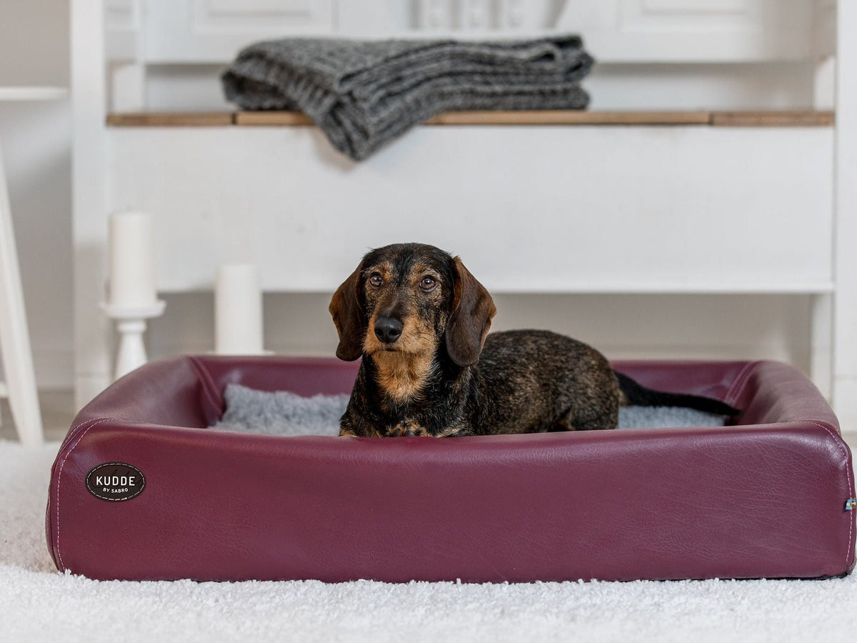 SABRO KUDDE Hundebett Kunstleder