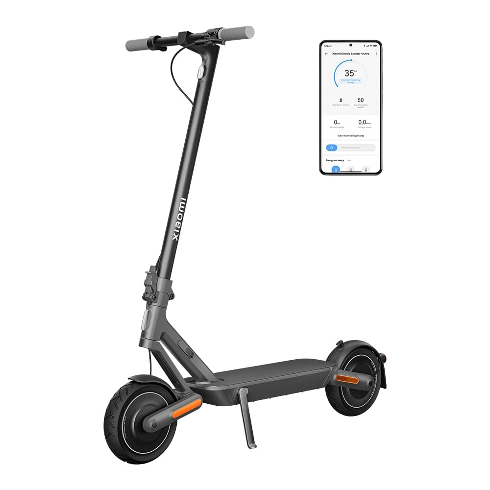 Xiaomi Electric Scooter 5 E-Scooter mit ABE, bis zu 60 km Reichweite, 350 W Motor, 10 Zoll Luftreifen, Vorderradfederung, LED-Display, Blinker, Anthrazit** (Copy)