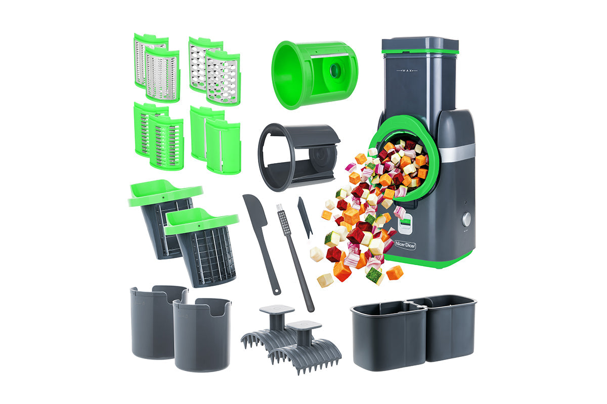 Nicer Dicer Electro Elektrischer Gemüseschneider 25-tlg.
