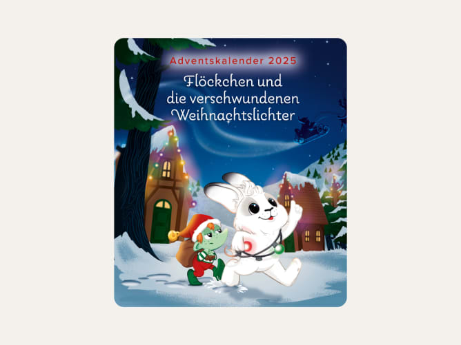 Tonies Adventskalender 2025 Flöckchen Hörfigur