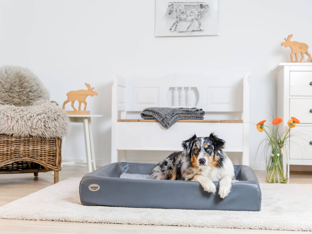 SABRO KUDDE Hundebett Kunstleder