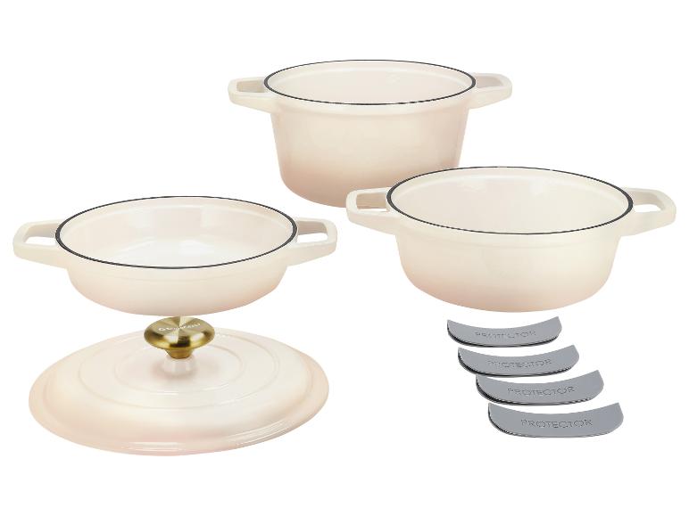 SILVERCREST Premium-Gusseisentopf-Set Ø 23 cm
