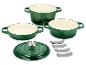 SILVERCREST Premium-Gusseisentopf-Set Ø 23 cm