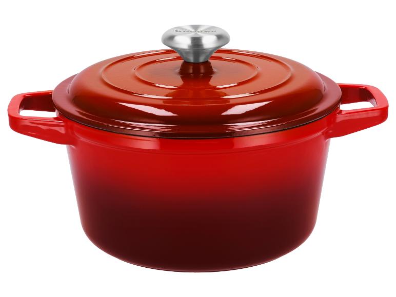 SILVERCREST Premium-Gusseisentopf-Set Ø 23 cm