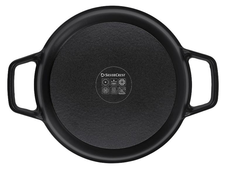 SILVERCREST Premium-Gusseisentopf-Set Ø 23 cm